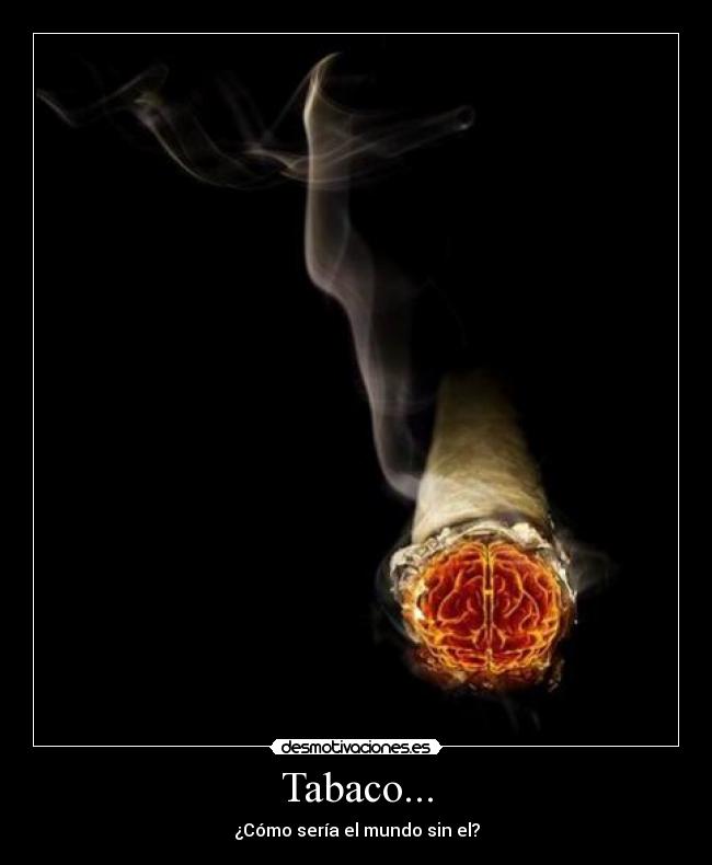 Tabaco... - ¿Cómo sería el mundo sin el?