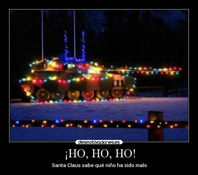 ¡HO, HO, HO! - Santa Claus sabe qué niño ha sido malo