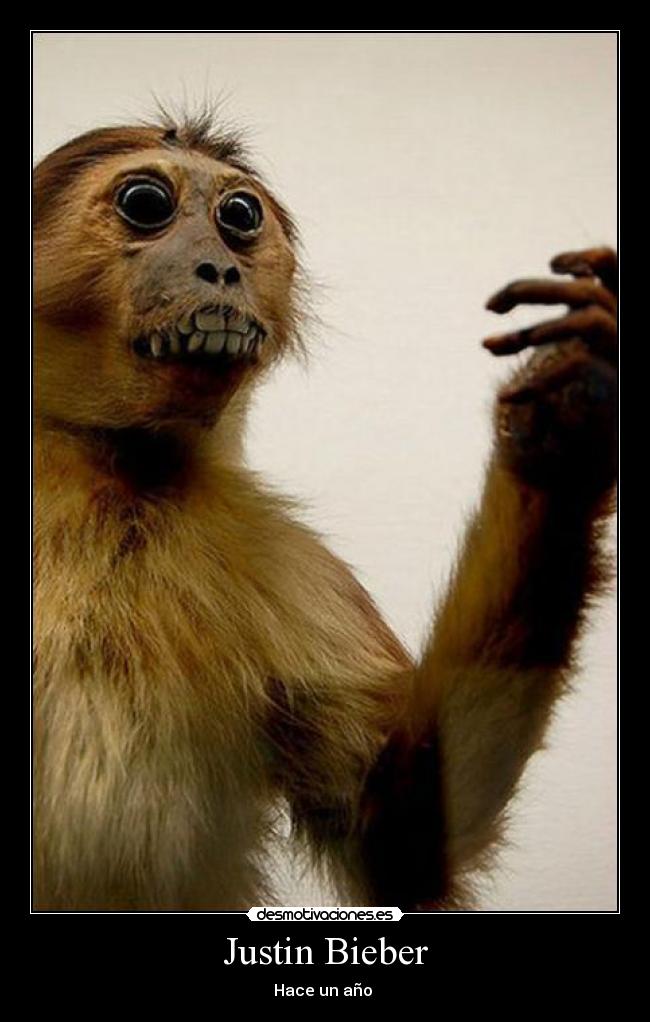 Justin Bieber - Hace un año