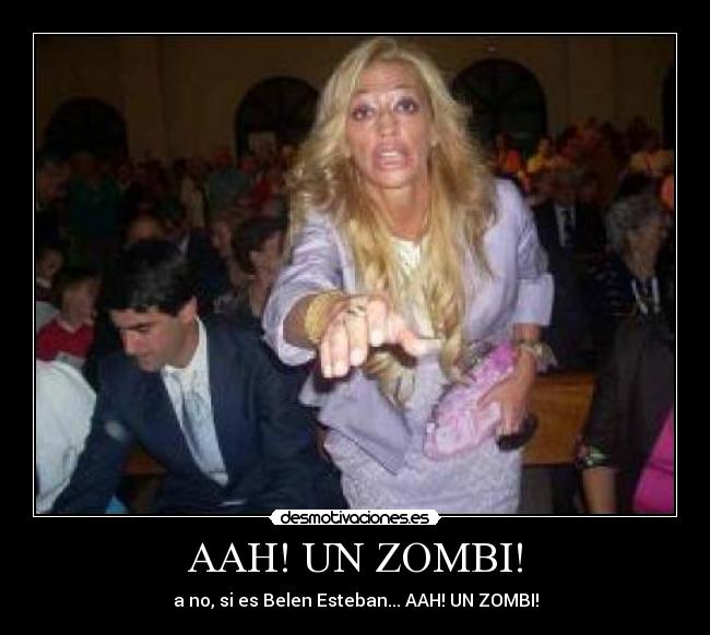 AAH! UN ZOMBI! -