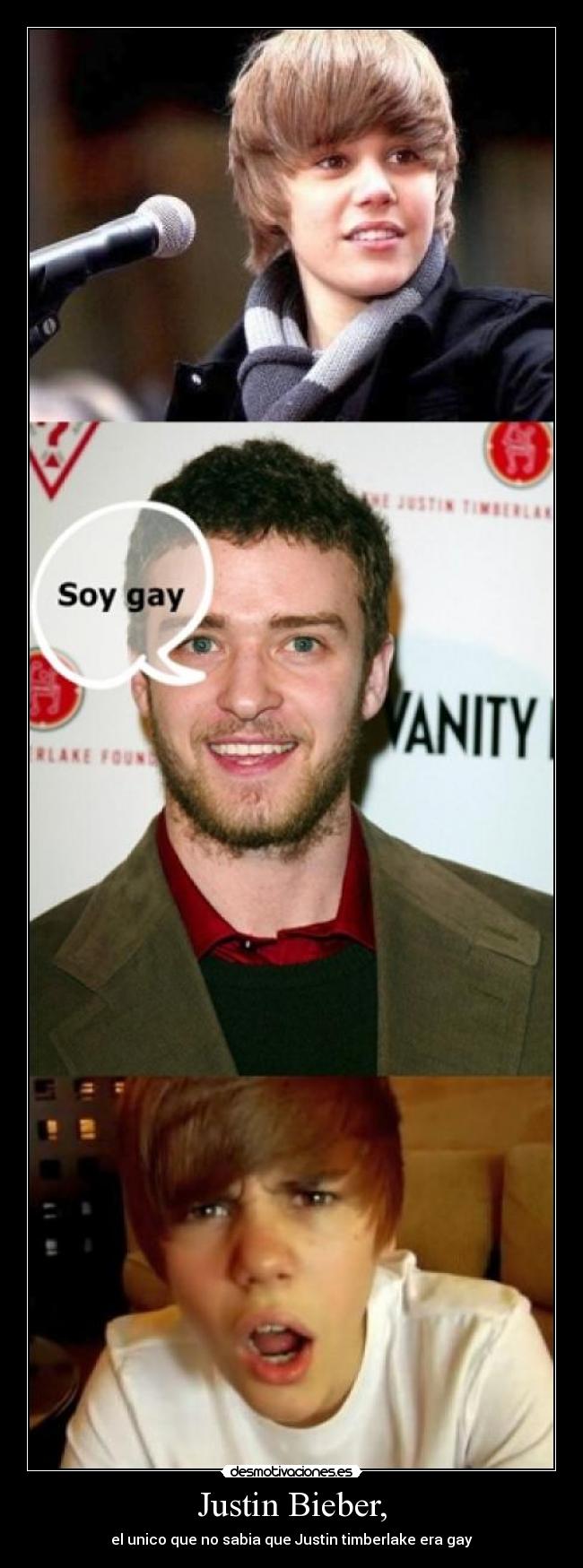 Justin Bieber, - el unico que no sabia que Justin timberlake era gay