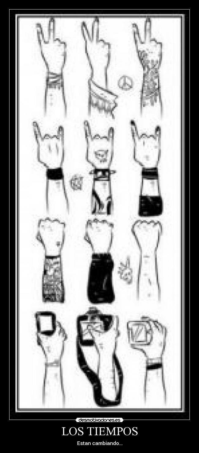 LOS TIEMPOS - Estan cambiando...