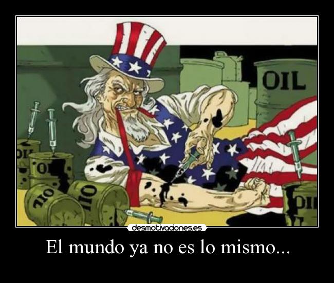 El mundo ya no es lo mismo... - 