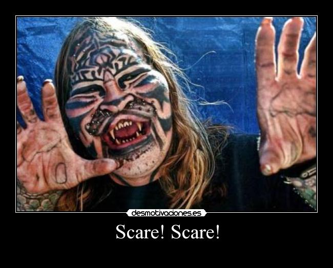 carteles scare desmotivaciones