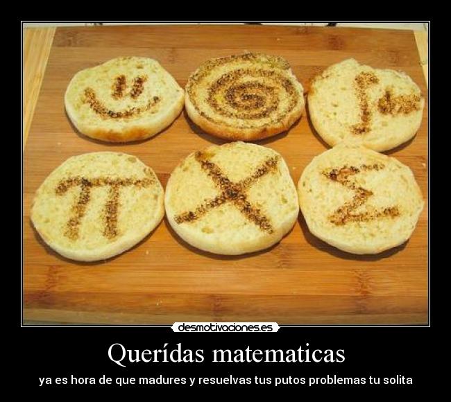 Querídas matematicas - 