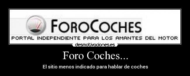 Foro Coches... -