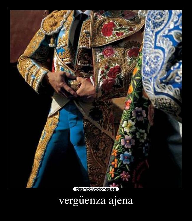 vergüenza ajena -