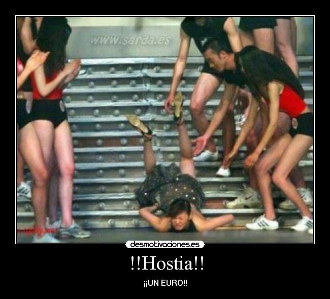 !!Hostia!! - ¡¡UN EURO!!