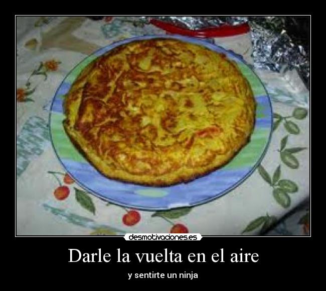 Darle la vuelta en el aire - 