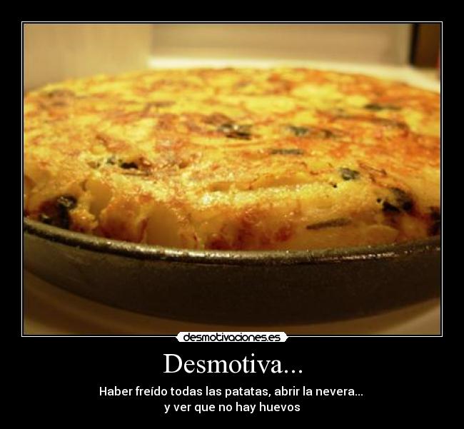 Desmotiva... -