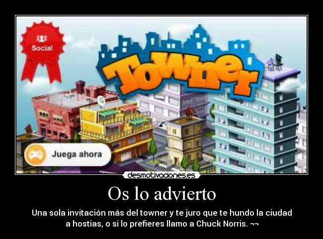 carteles towner chuck desmotivaciones