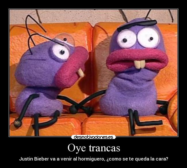 Oye trancas - 