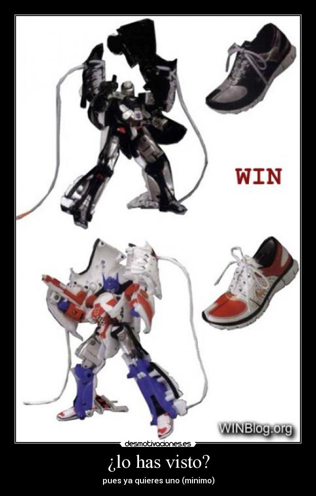 ¿lo has visto? - pues ya quieres uno (minimo)