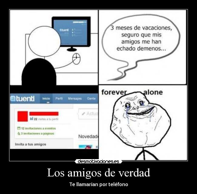 Los amigos de verdad - 