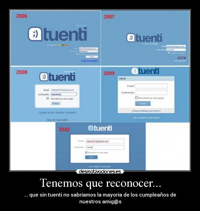 Tenemos que reconocer... - 