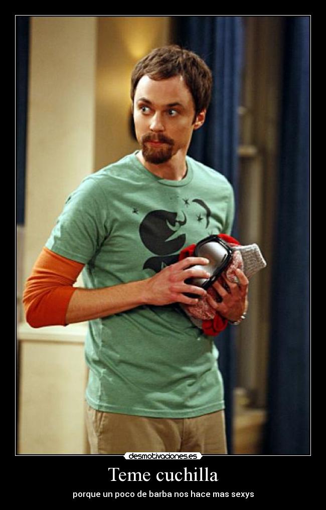 Teme cuchilla - porque un poco de barba nos hace mas sexys