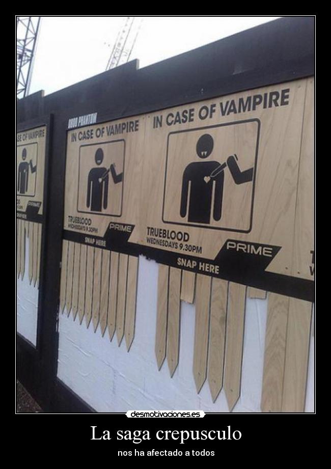 La saga crepusculo - nos ha afectado a todos