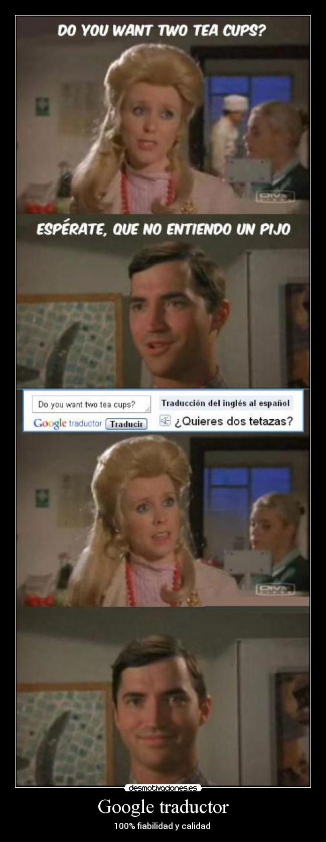 Google traductor - 100% fiabilidad y calidad