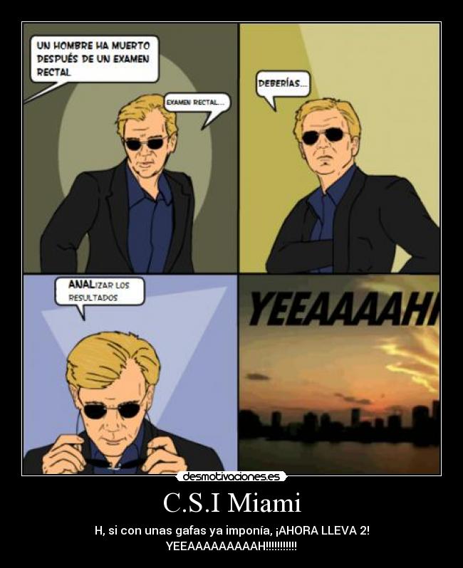 carteles csi desmotivaciones