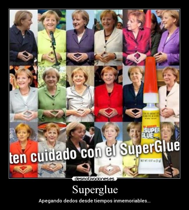 Superglue - Apegando dedos desde tiempos inmemoriables...