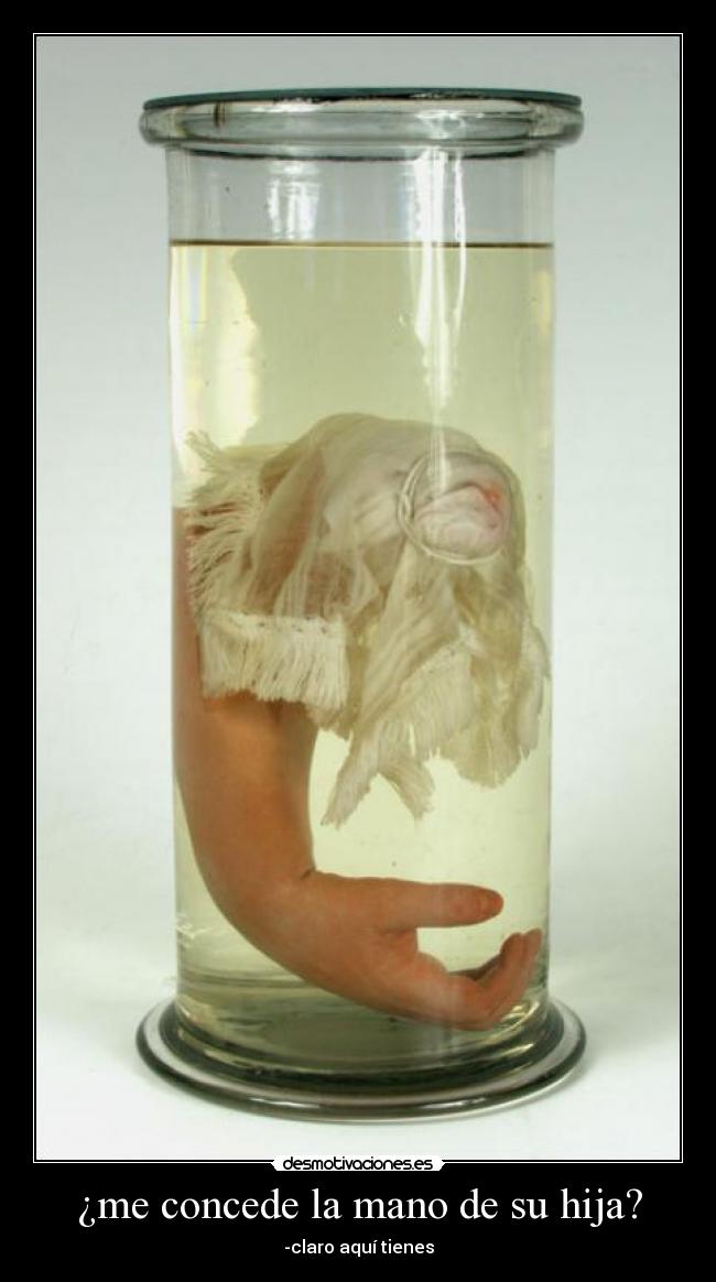 ¿me concede la mano de su hija? - 