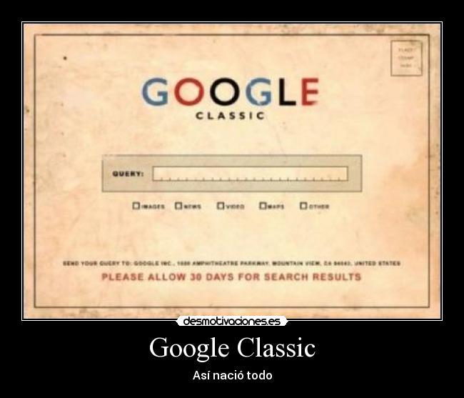 Google Classic - Así nació todo
