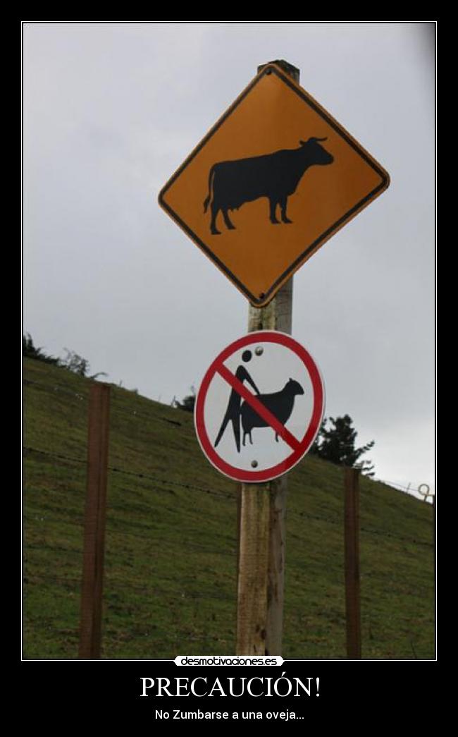 PRECAUCIÓN! - 