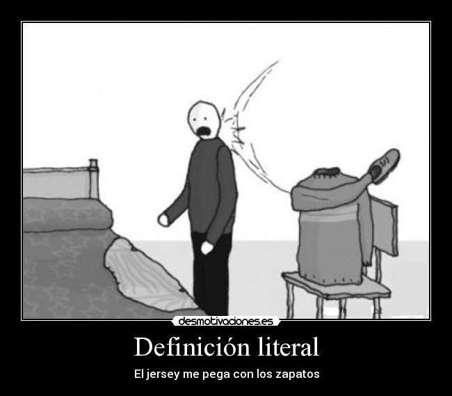 Definición literal - 