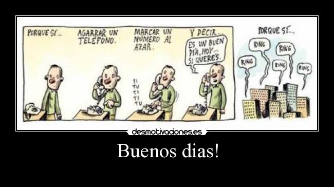 Buenos dias! - 