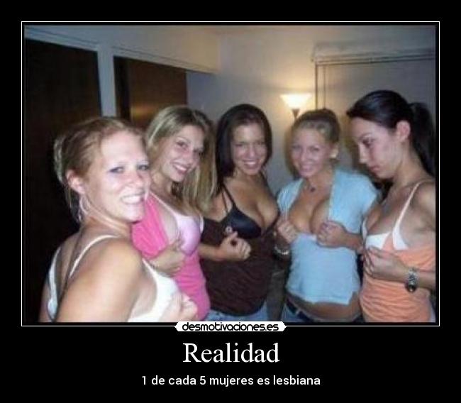 Realidad - 1 de cada 5 mujeres es lesbiana