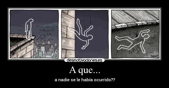 A que... - 