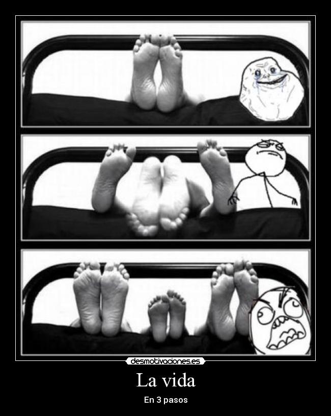 La vida - En 3 pasos