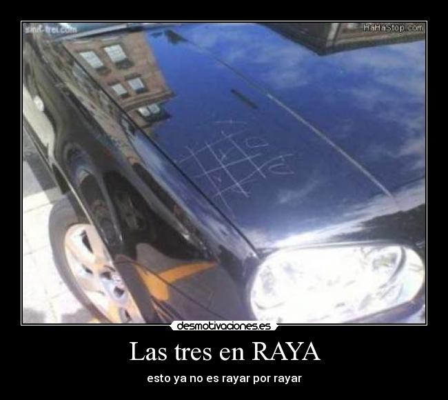 Las tres en RAYA - 