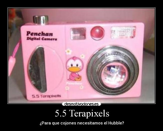 5.5 Terapixels - ¿Para que cojones necesitamos el Hubble?
