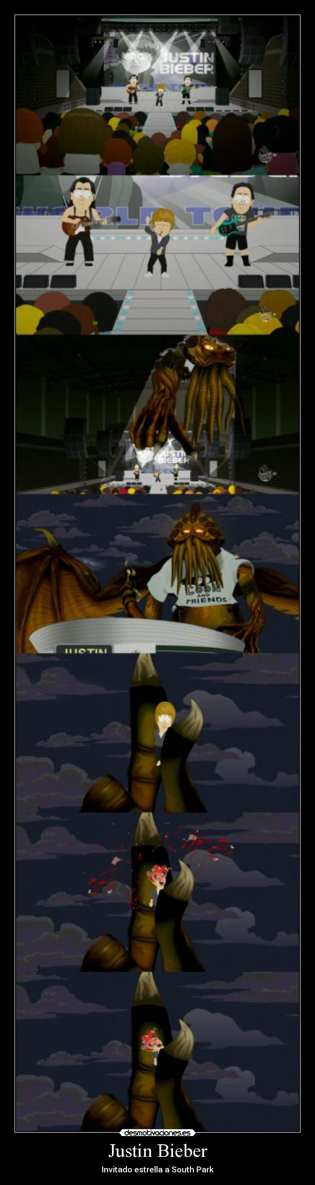 Justin Bieber - Invitado estrella a South Park