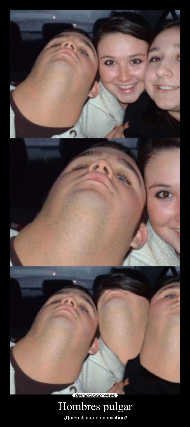 Hombres pulgar -