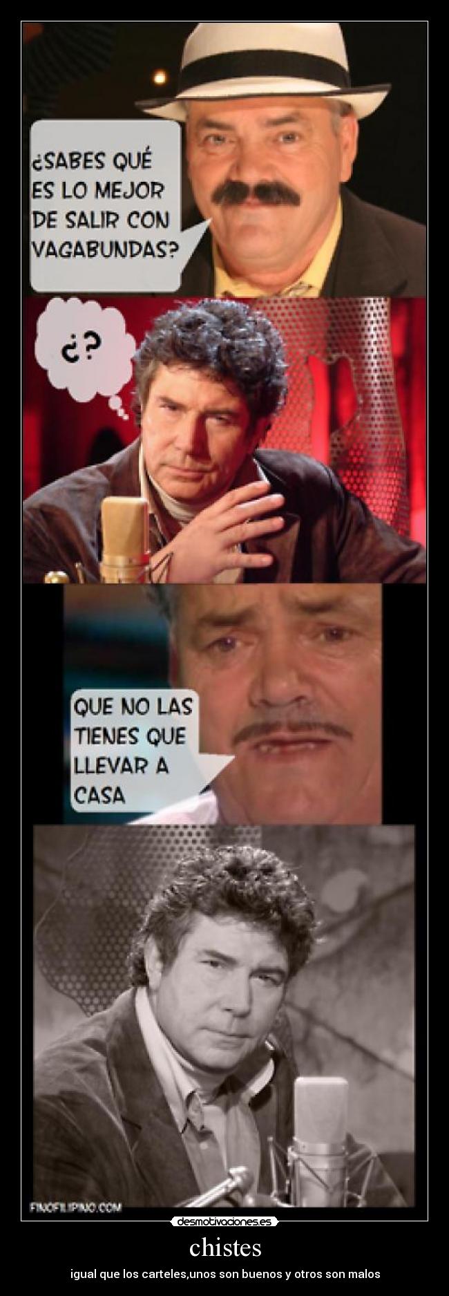 chistes - igual que los carteles,unos son buenos y otros son malos