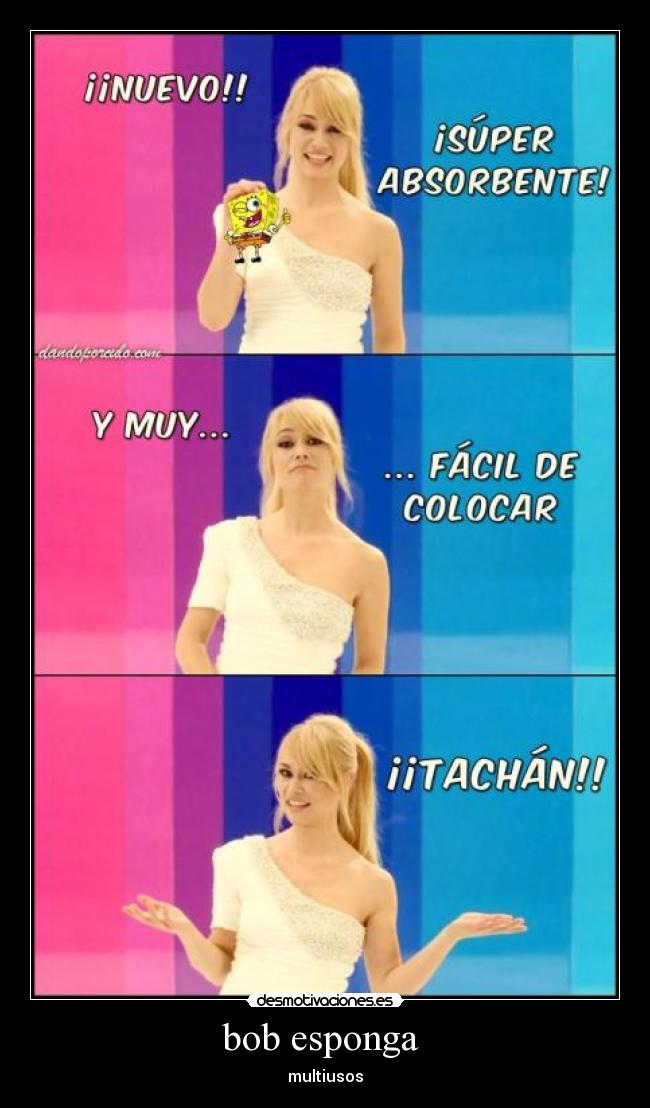 bob esponga - multiusos