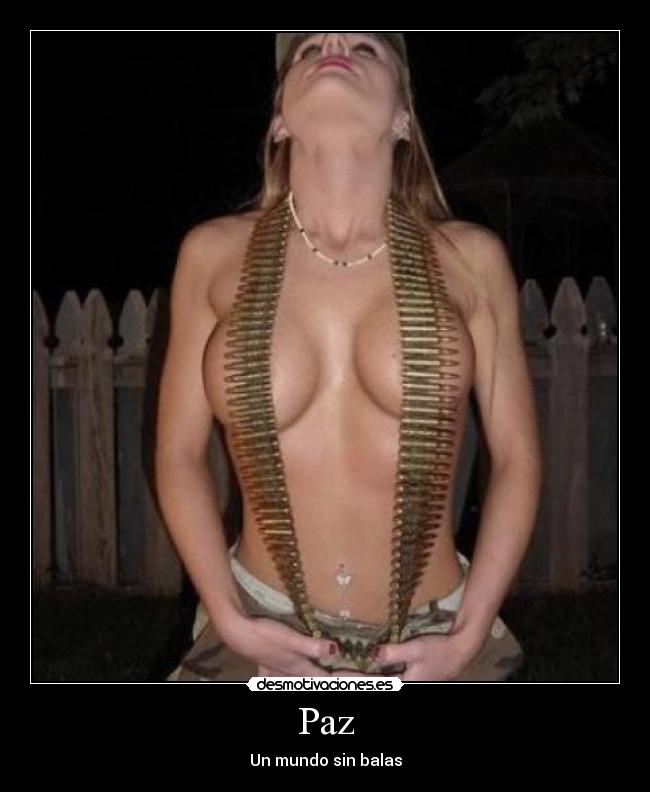 Paz - Un mundo sin balas