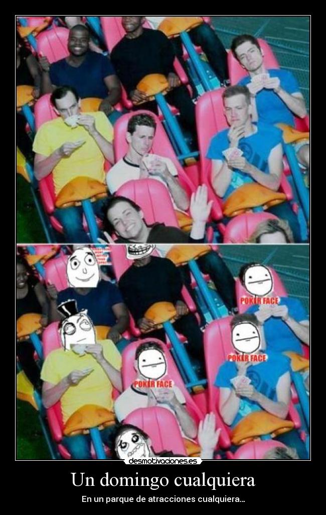Un domingo cualquiera - En un parque de atracciones cualquiera…
