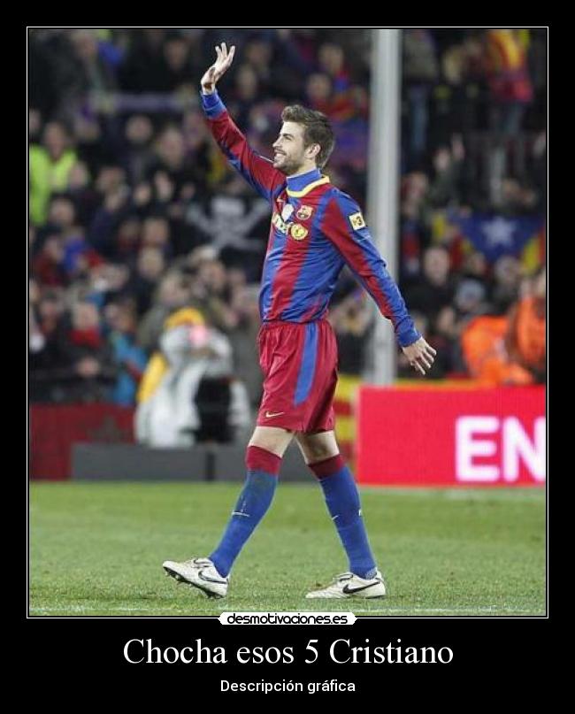 Chocha esos 5 Cristiano - Descripción gráfica