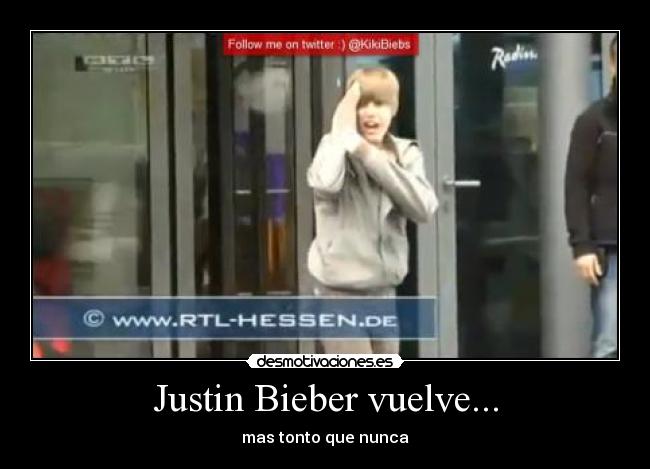Justin Bieber vuelve... -
