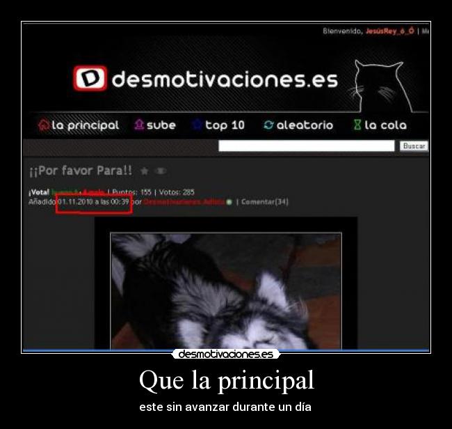 Que la principal - 