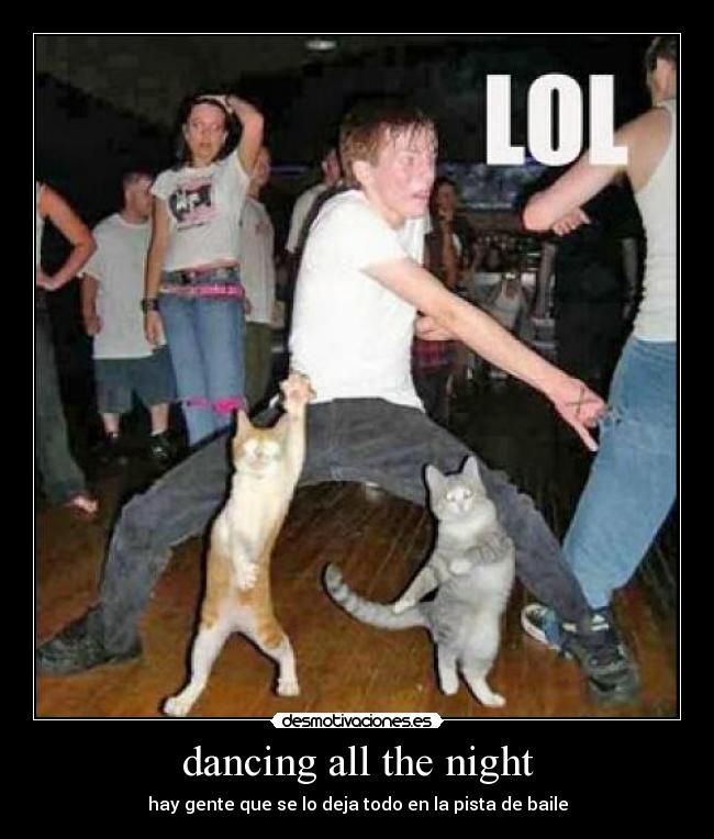 dancing all the night -