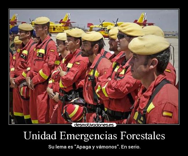 Unidad Emergencias Forestales - 