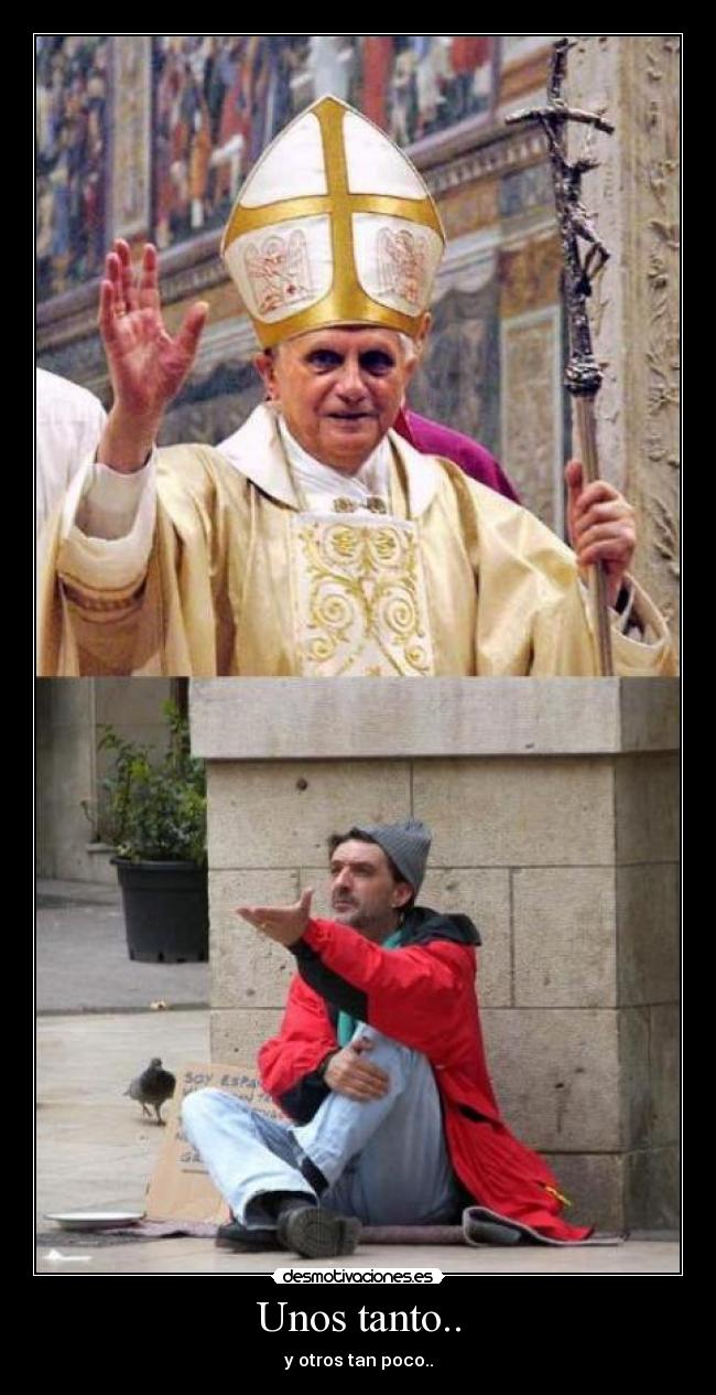 Unos tanto.. - y otros tan poco..