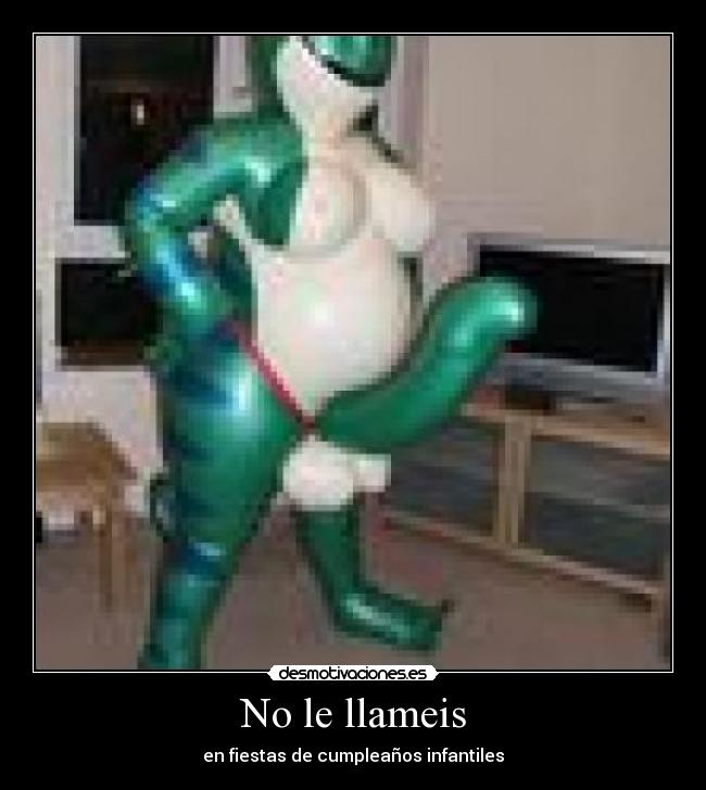 No le llameis - en fiestas de cumpleaños infantiles