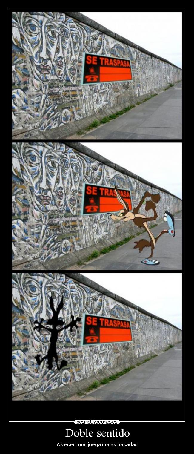 carteles coyote desmotivaciones