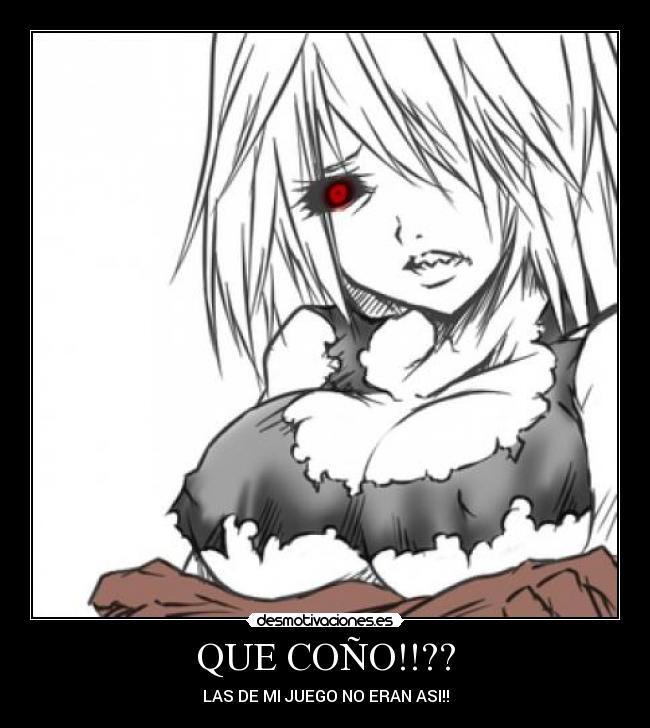 QUE COÑO!!?? - LAS DE MI JUEGO NO ERAN ASI!!