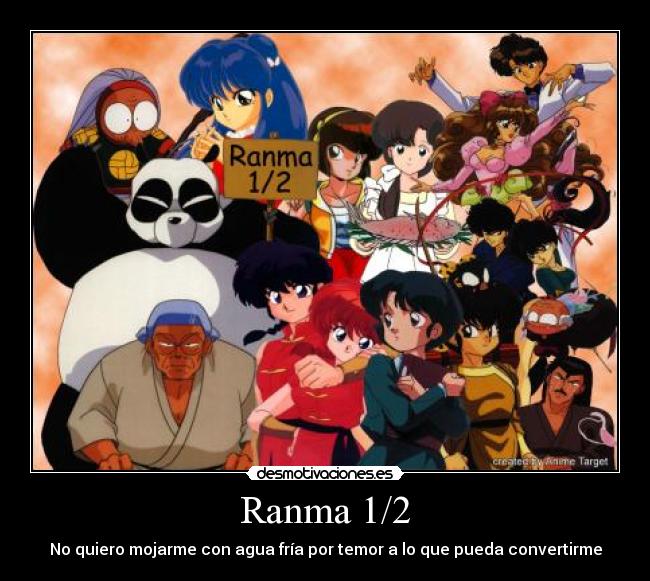 carteles ranma anime g00n desmotivaciones